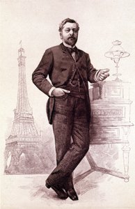 Gustave Eiffel francia mérnök (1832-1923). alkotó: Unknown artist