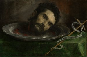 Keresztelő Szent János feje alkotó: Unknown artist