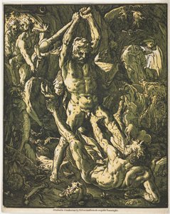 Herkules és Kákusz alkotó: Unknown artist
