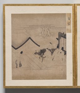 Parfümös fensége az Illusztrációk albumából a Genji meséjéhez alkotó: Unknown artist