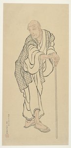 Hokusai öregként alkotó: Unknown artist