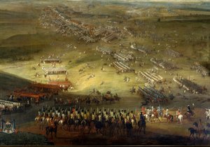 Holland háború: Kokesbergi csata (1677), más néven Kochersberg (Elzászban) Névtelen 1677-es festmény. Chateau De Vaux Le Viscount. alkotó: Unknown artist
