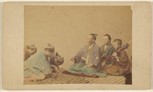 Japán főtisztek. alkotó: Unknown artist