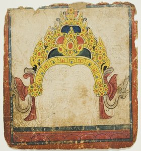 Ékköves rituális korona, egy beavatási kártyakészletből (Tsakali) alkotó: Unknown artist