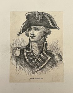 John Burgoyne alkotó: Unknown artist