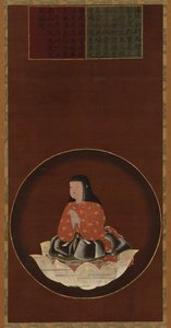 Kobo Daishi lótuszon ülő gyermekként alkotó: Unknown artist