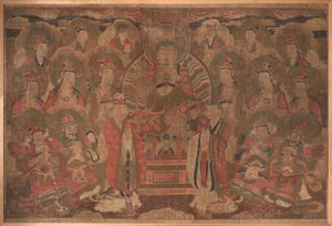 Ksitigarbha Bodhisattva a Gyülekezettel alkotó: Unknown artist