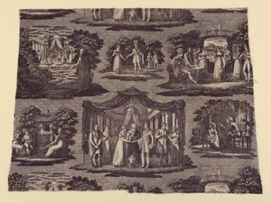 Isten fegyverszünete (Furnishing Fabric) alkotó: Unknown artist