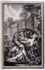 La szolga megigazult - Jean La Fontaine „” Mesék és novellák versben” című részében. 1762. alkotó: Unknown artist