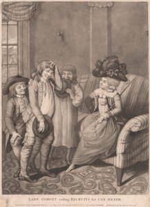 Lady Gorget újoncokat gyűjt a Cox Heath számára alkotó: Unknown artist