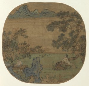 Táj figurákkal alkotó: Unknown artist