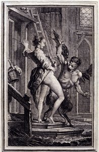 Papefiguiere ördöge – Jean La Fontaine „Mesék és novellák versben” című részében. 1762.