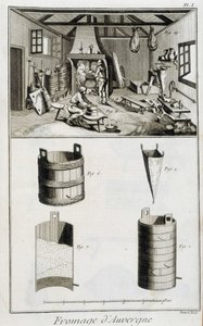 Az auvergne-i sajt készítése – Diderot et d