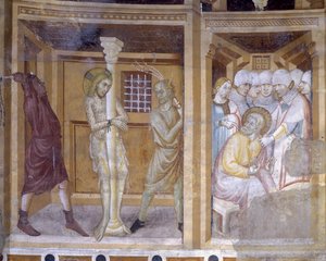 Krisztus élete, részlet: Abbondio templom, Olaszország. alkotó: Unknown artist
