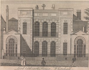 Lord Cathcart háza, Whitehall; 58. oldal (Első kötet) alkotó: Unknown artist