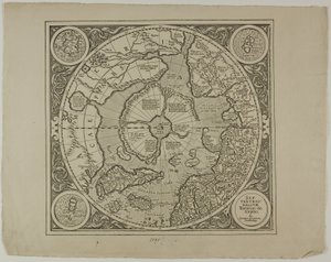 A Mercator-projekció térképe alkotó: Unknown artist