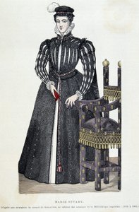 Marie Stuart - metszet alkotó: Unknown artist