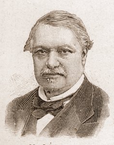 Az Academy Francaise tagjai 1895-ben: Leon Say (1826-1896) francia közgazdász és politikus portréja. alkotó: Unknown artist