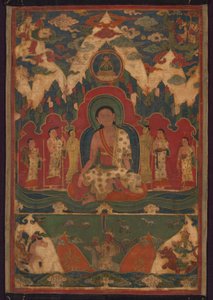 Milarepa a Kailash-hegyen alkotó: Unknown artist