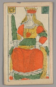 Minchiate (Tarot) játékkártya alkotó: Unknown artist