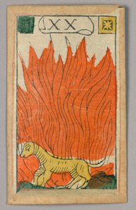 Minchiate (Tarot) játékkártya alkotó: Unknown artist