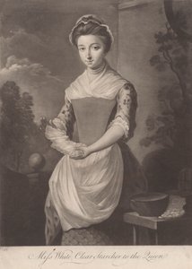 Miss White, Clear Starcher a királynőnek alkotó: Unknown artist