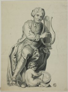 Händel emlékműve alkotó: Unknown artist