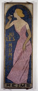Mosaic for Champagne Mumm, 19. század vége alkotó: Unknown artist