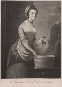 Mrs. Grosvenor Mosoda a királynőnek alkotó: Unknown artist
