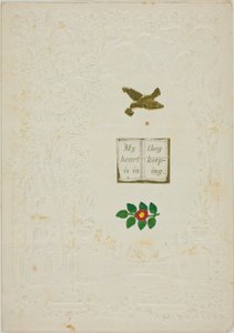 A szívem a te gondviselésedben van (Valentine) alkotó: Unknown artist