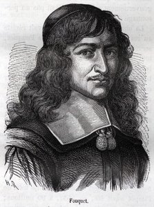 Nicolas Fouquet (1615-1680), francia államférfi. Metszet a „” L