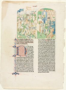 Valerius Maximus tettei és emlékiratai VIII. könyvének nyitólapja alkotó: Unknown artist