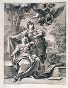 Pietro Locatelli (1695-1764) "" Opus 1 "" (12 nagy koncert) kottájának előlapjának oldala - Kotta Locatelli 12 bruttó versenyművéhez, 1721 Bologna, polgári zenei múzeum alkotó: Unknown artist