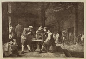[Az asztalnál összegyűlt férfiak képe] alkotó: Unknown artist
