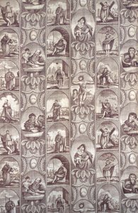 Panel (lakberendezési szövet) alkotó: Unknown artist