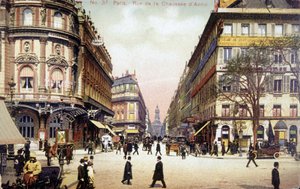 Párizs: rue de la Chaussée d