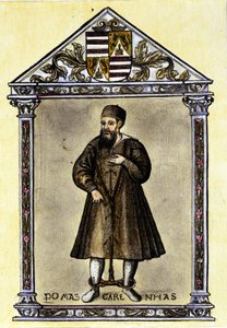 Pedro Mascarenhas (portugál navigátor) megláncolva. alkotó: Unknown artist