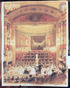 Bach Passiójának előadása, az Ősi Konzervatóriumban alkotó: Unknown artist