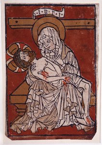 A Stift Lambach-i apátság Pietája, 1420-30 körül (színes metszet) alkotó: Unknown artist