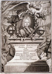 Alessandro Marcello portréja (metszet) alkotó: Unknown artist
