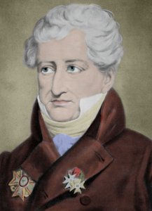 Georges Cuvier báró (1769-1832) francia természettudós portréja. alkotó: Unknown artist