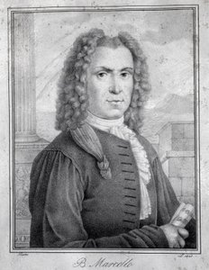 Benedetto Marcello portréja (metszet) alkotó: Unknown artist