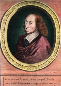 Blaise Pascal portréja alkotó: Unknown artist
