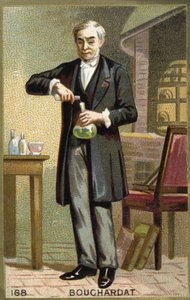 Bouchardat portréja. 19. századi kromolitográfia. alkotó: Unknown artist