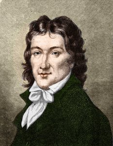 Camille Desmoulins (1760-1794) francia politikus portréja. alkotó: Unknown artist