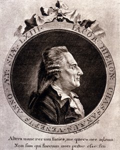 Casanova portréja (1725 - 1798) - portré az előlapon, a Velencei Köztársaság börtöneiből való szökésem története című kötetben, Dux en Bohemia alkotó: Unknown artist