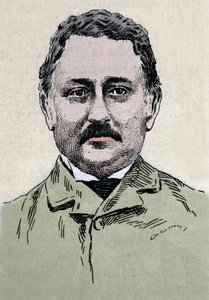 Cecil John Rhodes (1853-1902) brit üzletember és gyarmati adminisztrátor portréja. alkotó: Unknown artist