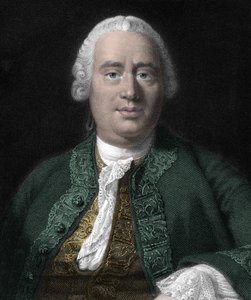 David Hume skót filozófus (1711-1776) portréja. alkotó: Unknown artist