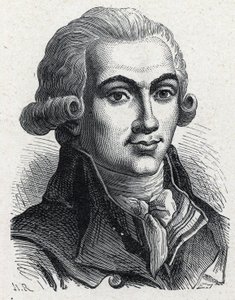 Elie Guadet (1758-1794), francia forradalmár portréja. alkotó: Unknown artist