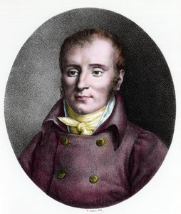 Francois Xavier Bichat (1771-1802) francia orvos portréja. 18. századi metszet. Magángyűjtemény. alkotó: Unknown artist